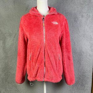 The North Face Osito Jacket Womens Medium Pink Full Zip Fleece Outdoors Preppy